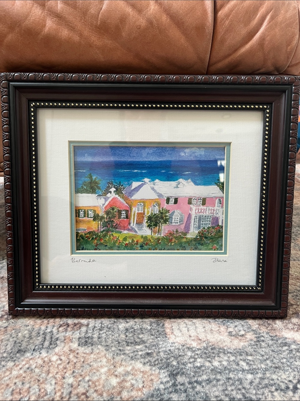 Vintage Diana Higginbotham Bermuda Print